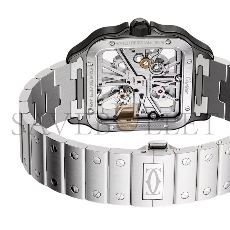 Ca*t1er SANTOS DE Ca*t1er SKELETON WATCH 39.8MM WHSA0027